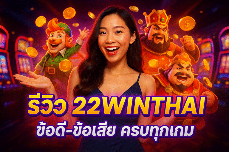 รีวิว 22WINTHAI ข้อดี-ข้อเสีย ครบทุกเกม